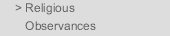 Religious Observances
